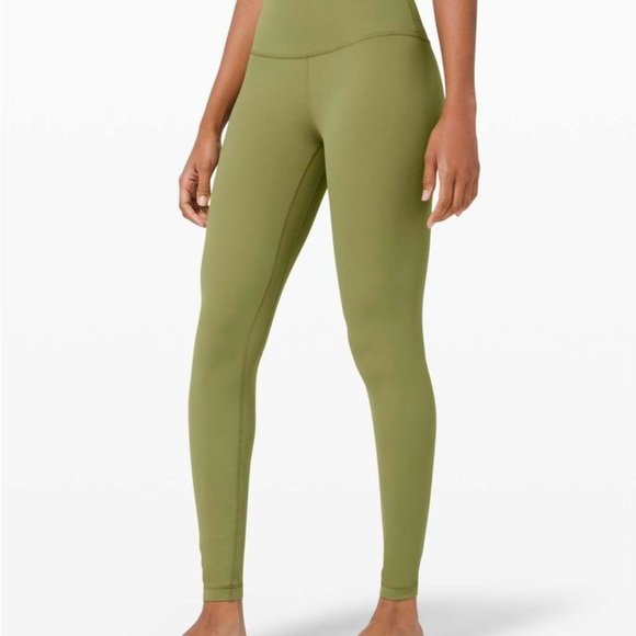 Lululemon Olive Green Leggings - Picture 2 of 5